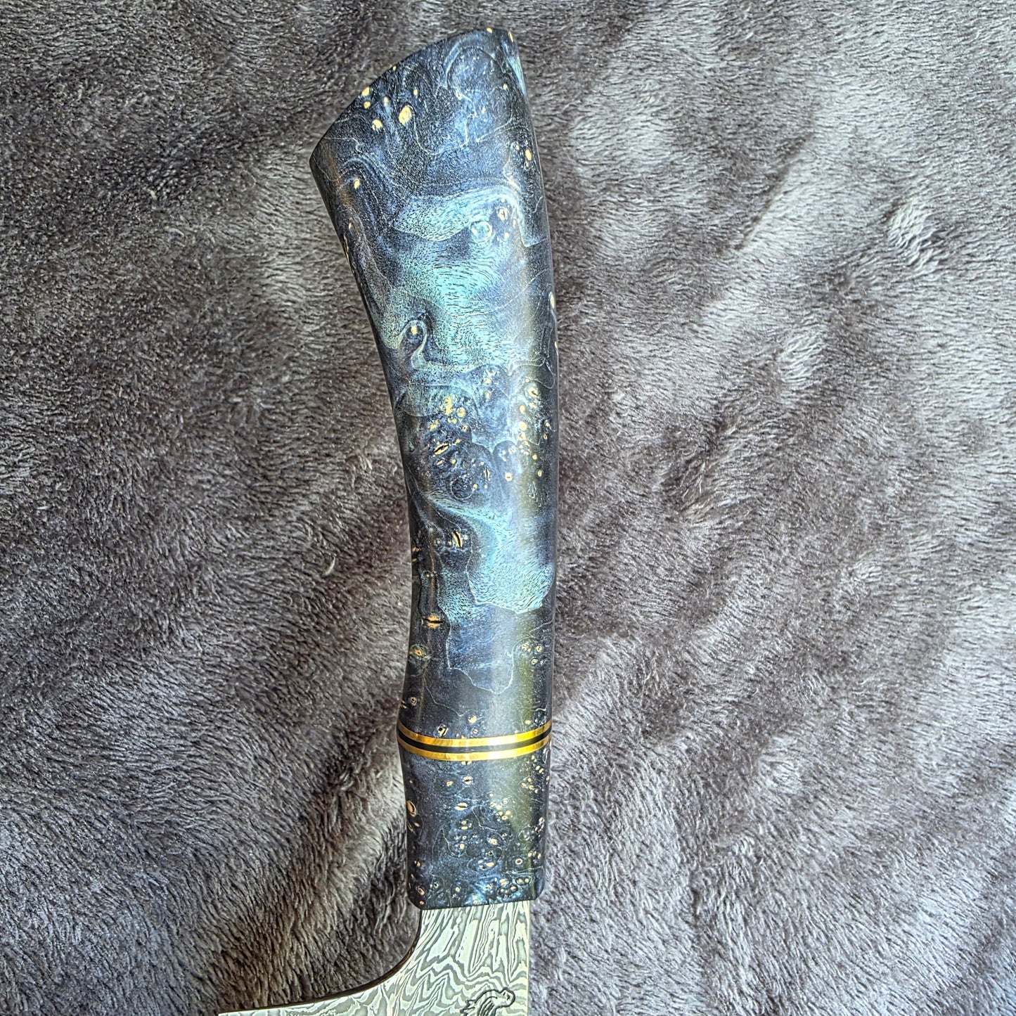 180mm Mosaic Explosion Damascus Chef