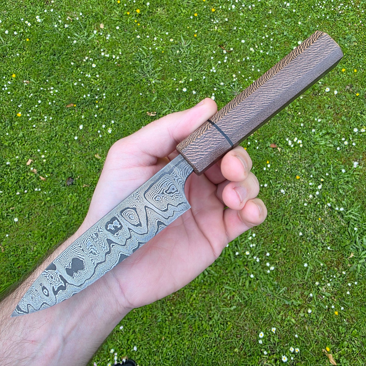 116mm Damascus Pairing