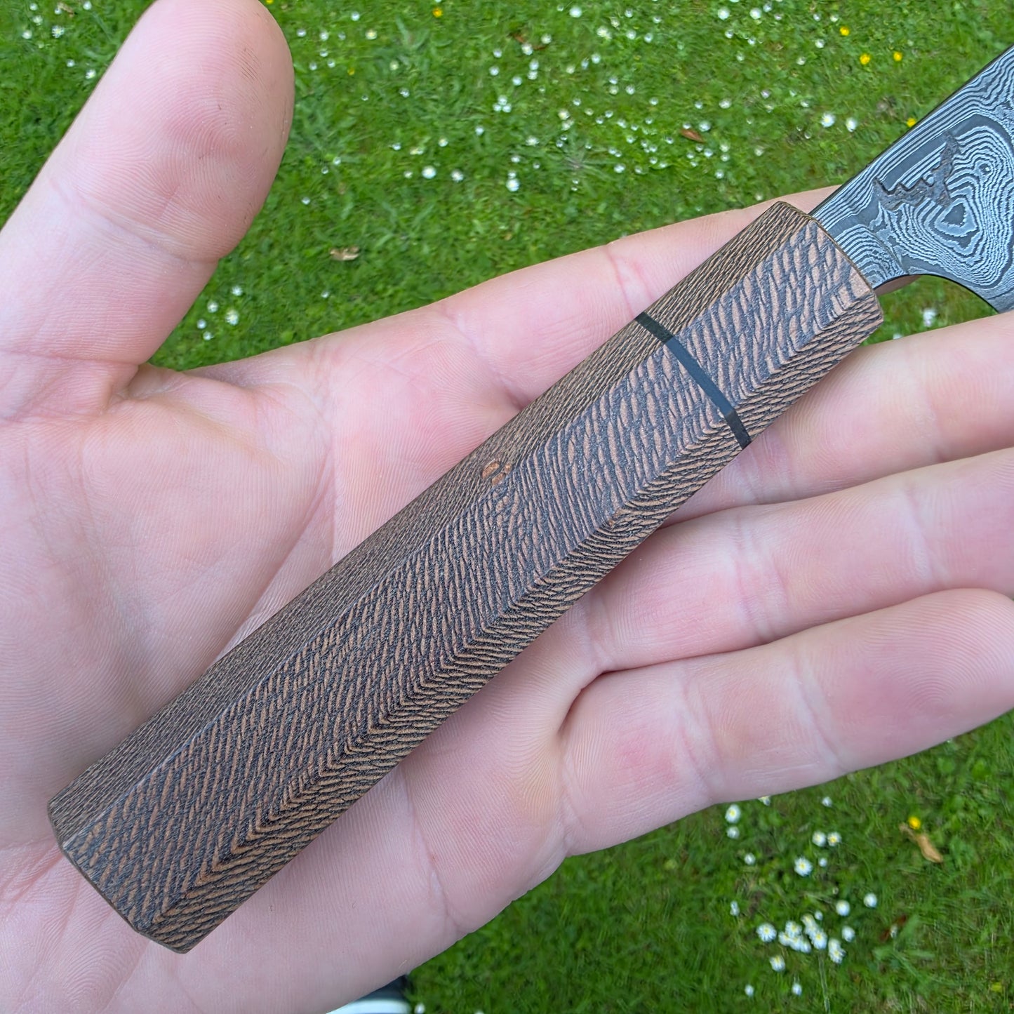 116mm Damascus Pairing