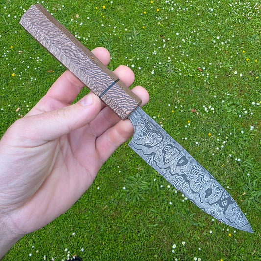 116mm Damascus Pairing